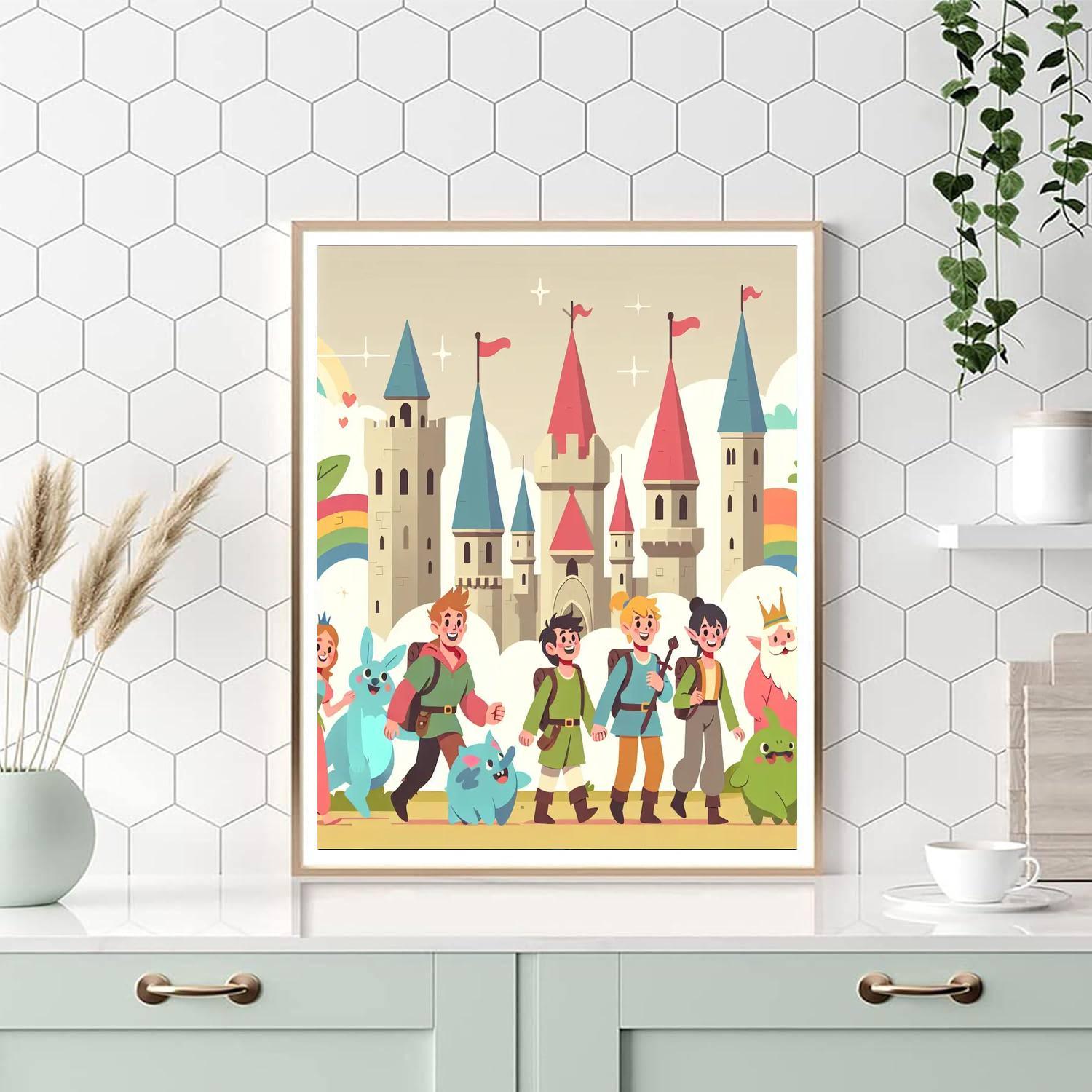 Whimsical Fairytales Paint By Color