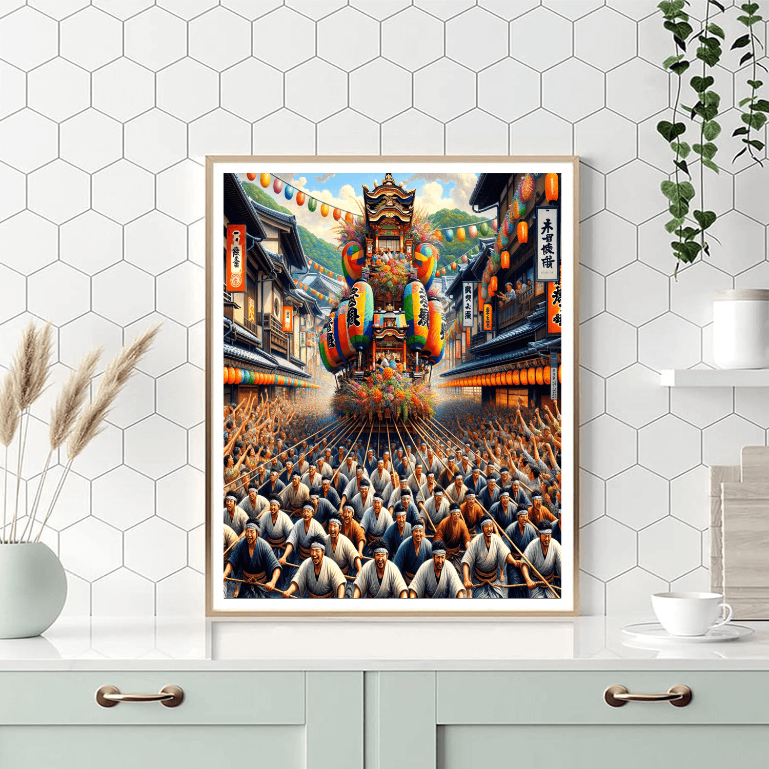 Gion Yamakasa - Japan Paint By Numbers