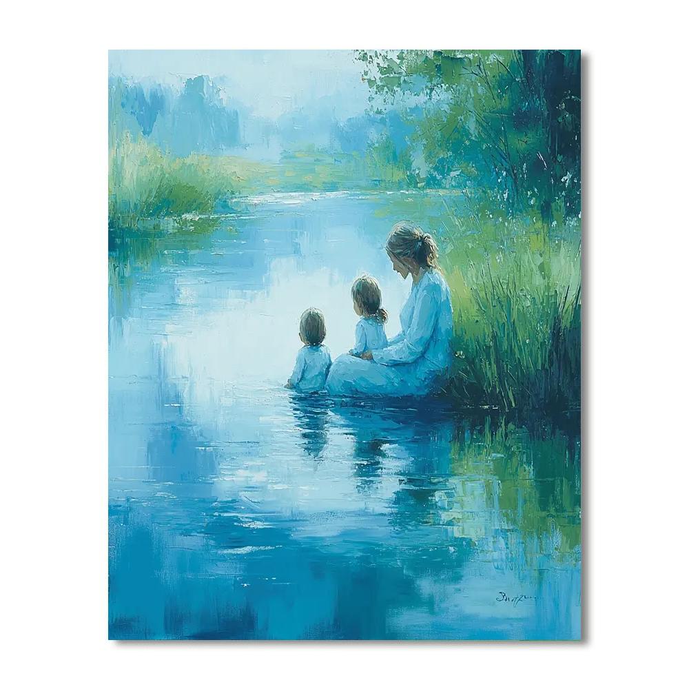 Reflections On Motherhood Paint By Color