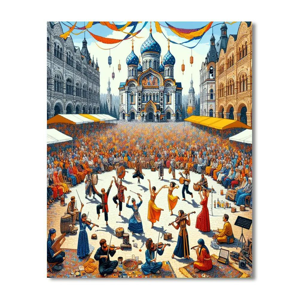 Belfast International Arts Festival - Northern Ireland Paint By Numbers Kits