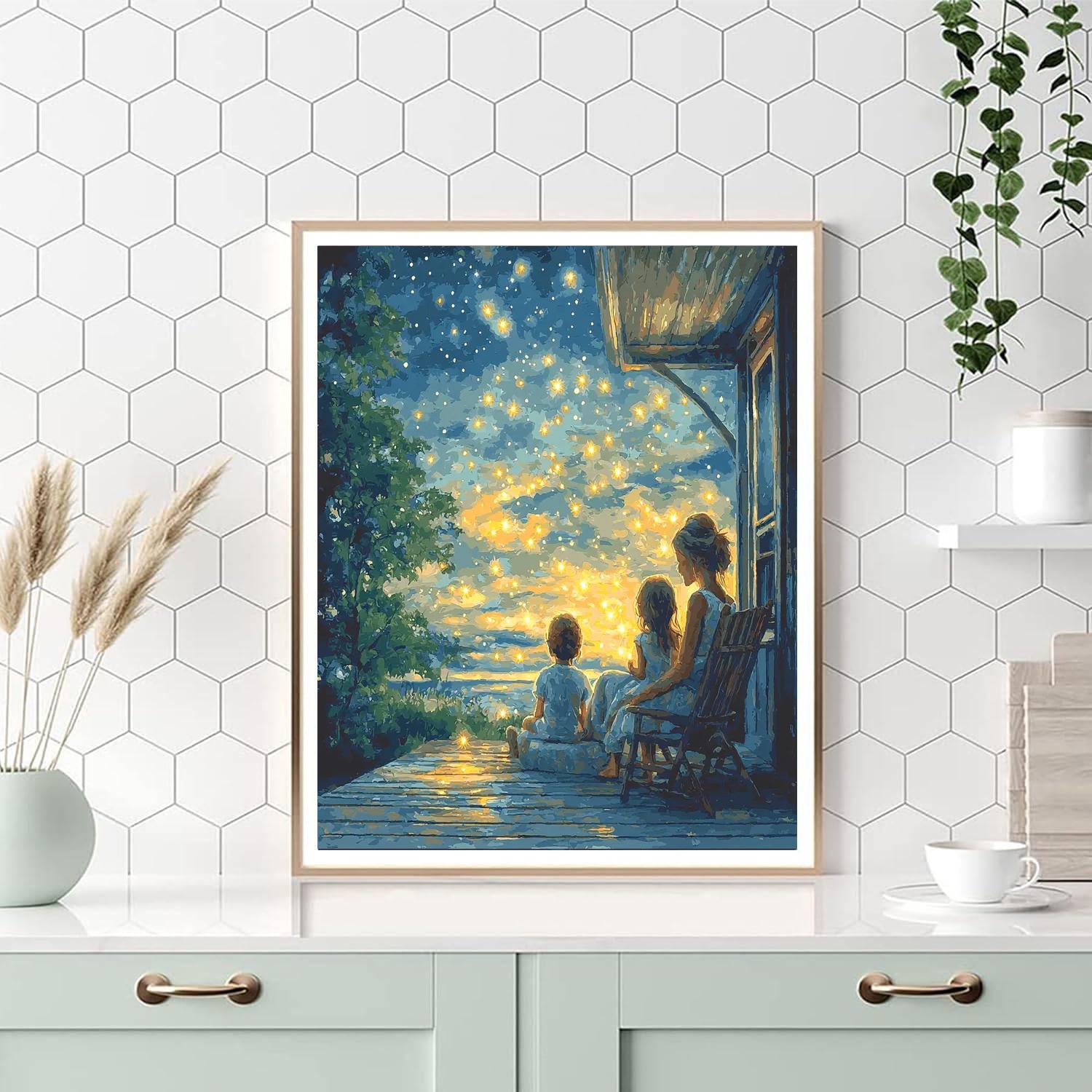 Mother's Love Illuminated Paint By Numbers Kits