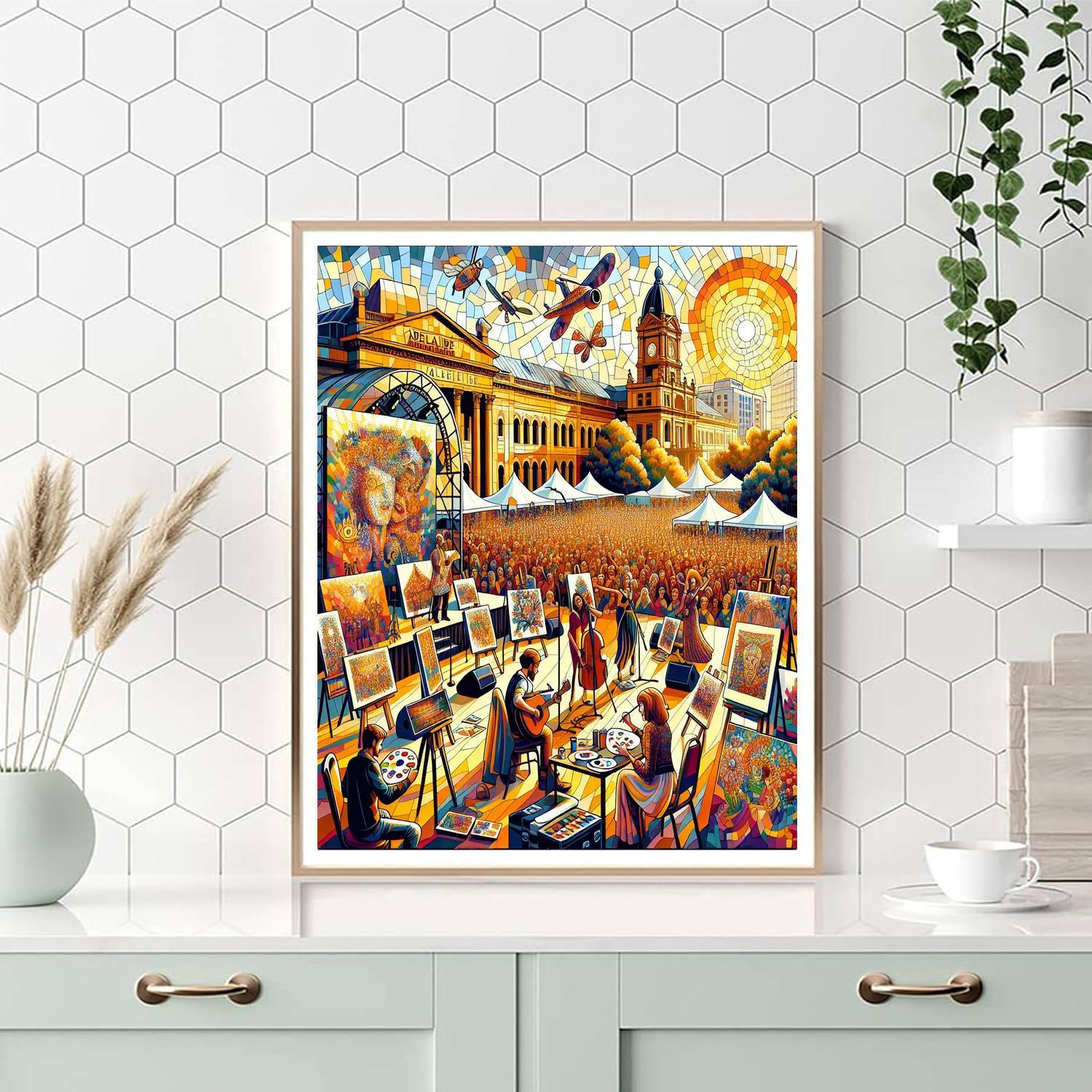 Adelaide Festival - Australia Paint By Numbers