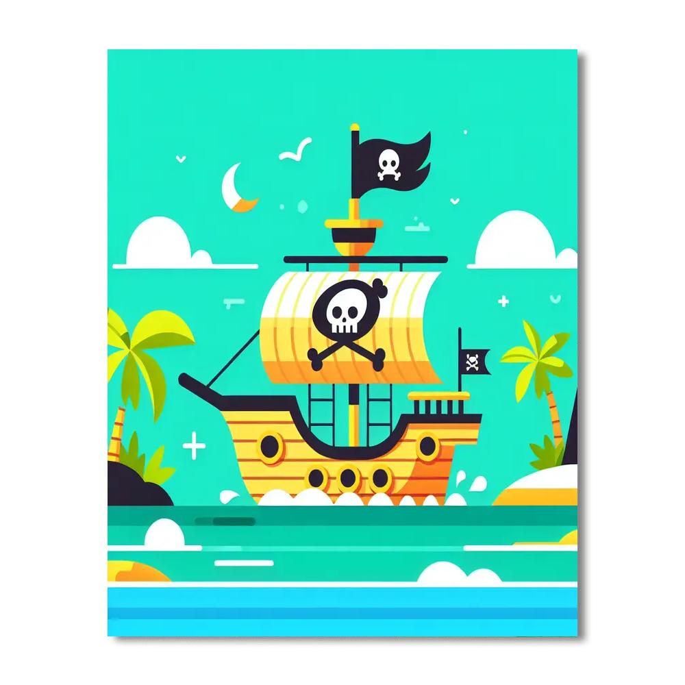 Treasure Hunt Quest Painting Number Kit