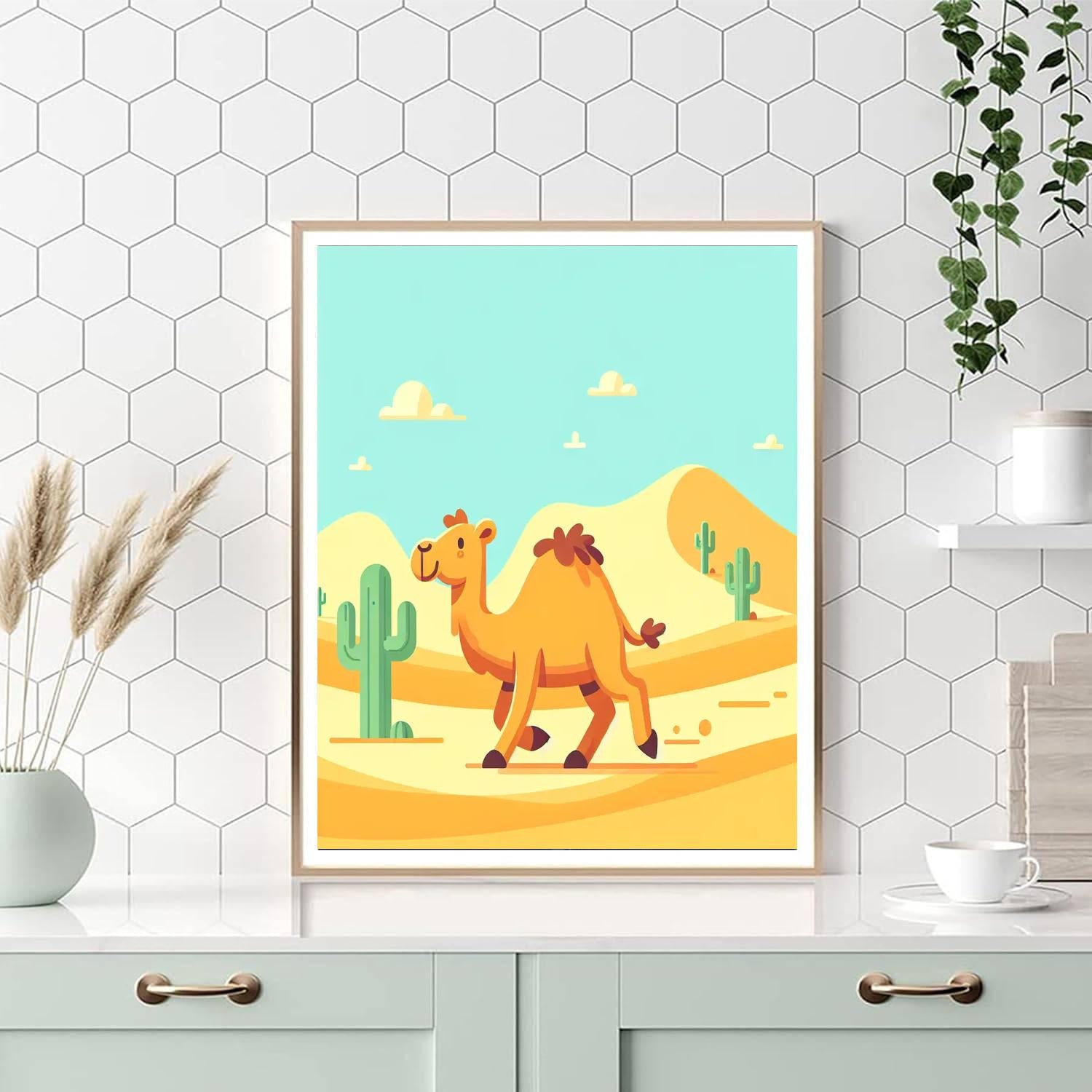 Desert Safari Exploration Paint By Numbers Kits