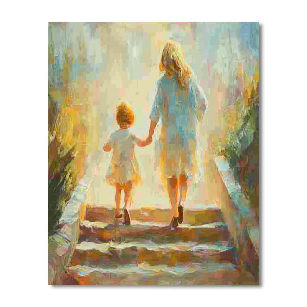 First Steps Of Love Paint By Number