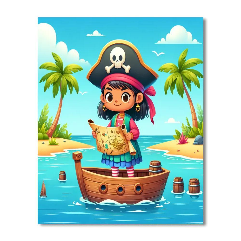 Adventure Pirate Voyage Paint By Numbers Kits