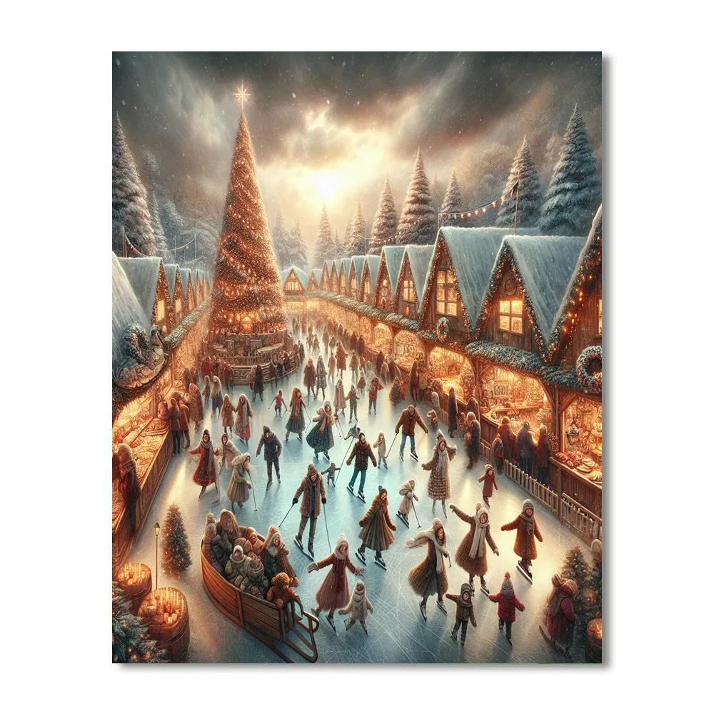 Zagreb Advent - Zagreb Paint By Numbers Kits