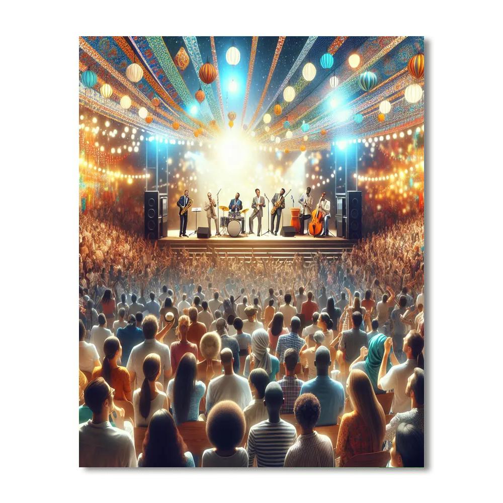 International Jazz Day Paint By Number