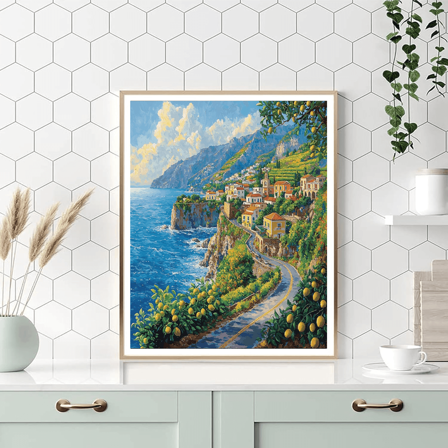 Amalfi Coast - Italy Paint By Numbers