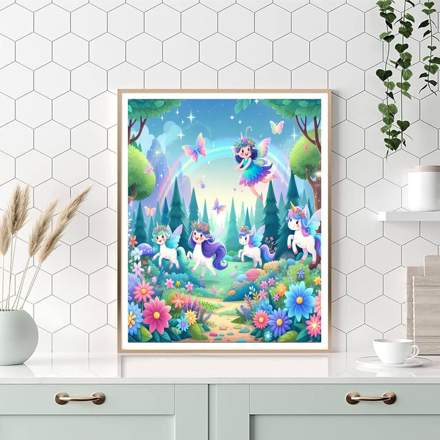 My Magical Forest Paint By Numbers Kits