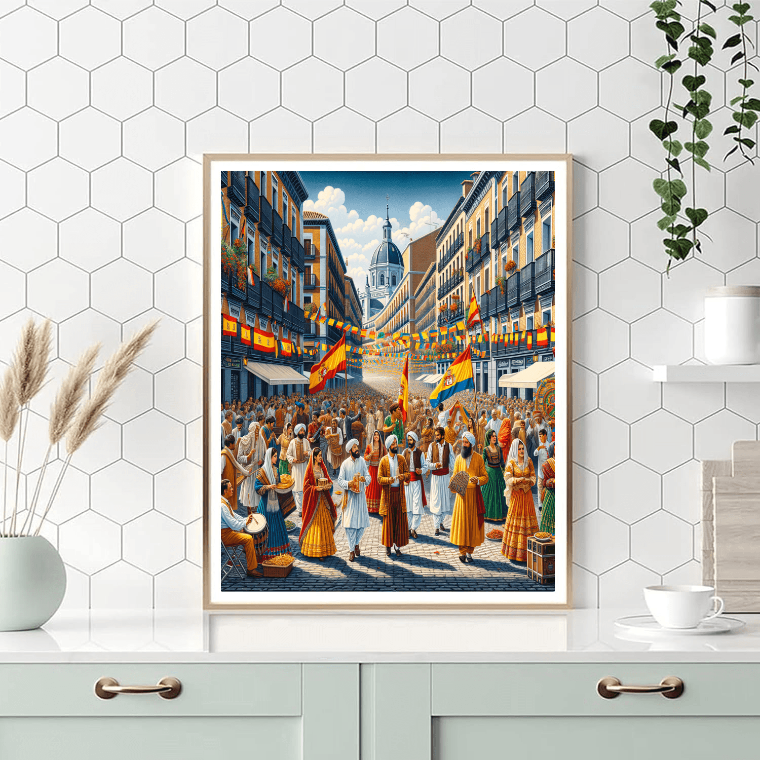 Festival Of San Isidro - Spain Paint By Numbers