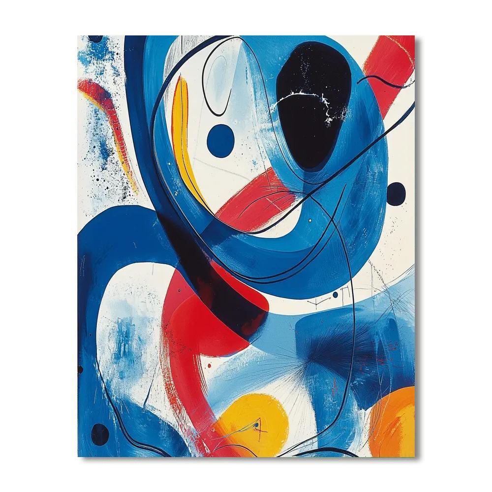 Joan Miró Inspired Echoes Of Imagination  Number Painting