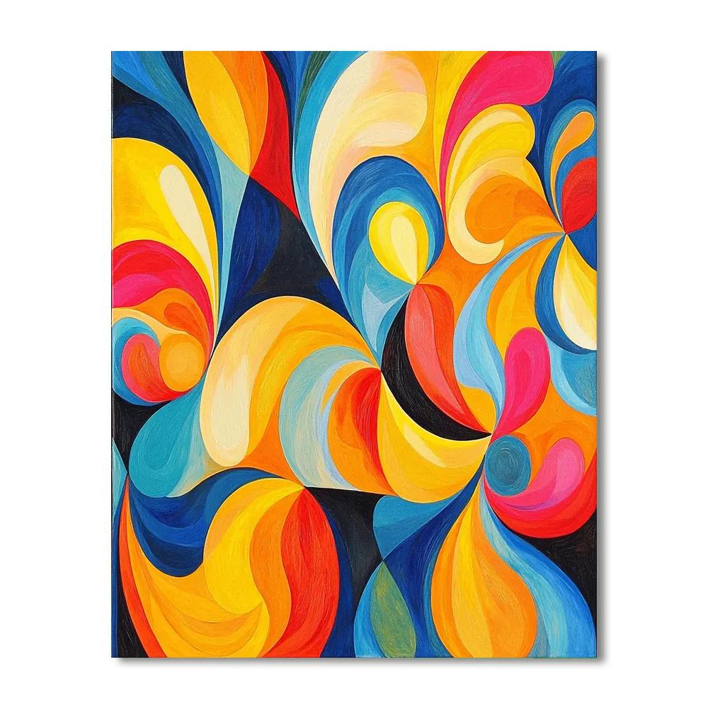 Paul Klee Inspired Melody Of Imagination  Paint By Number