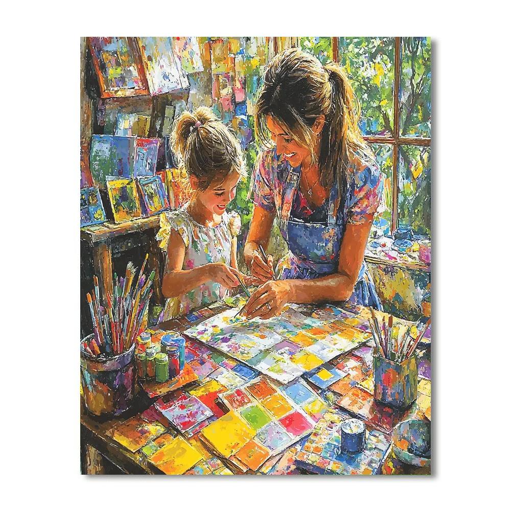 Crafting Togetherness DIY Paint By Numbers
