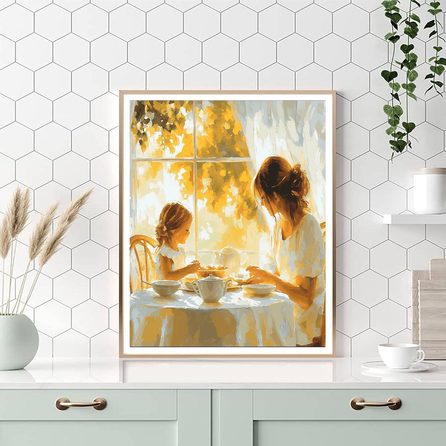 A Mother's Morning Paint By Numbers Kits