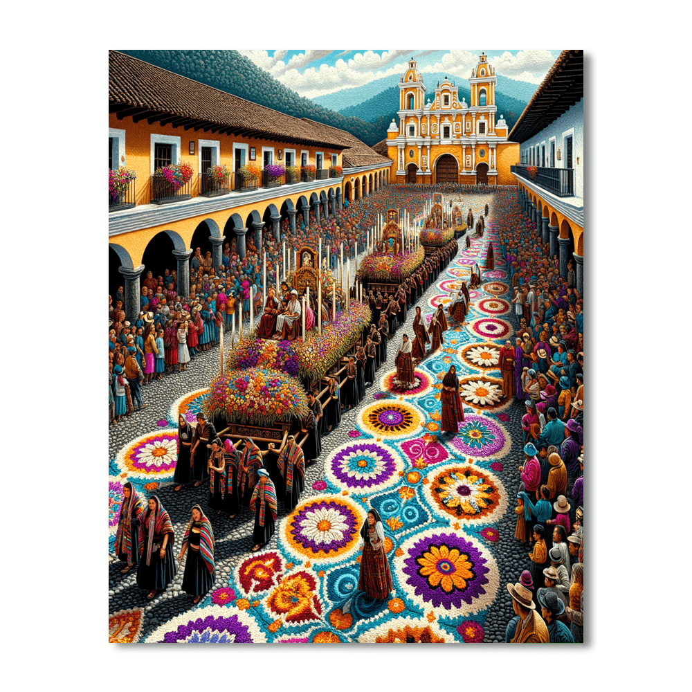 Semana Santa - Antigua Paint By Numbers