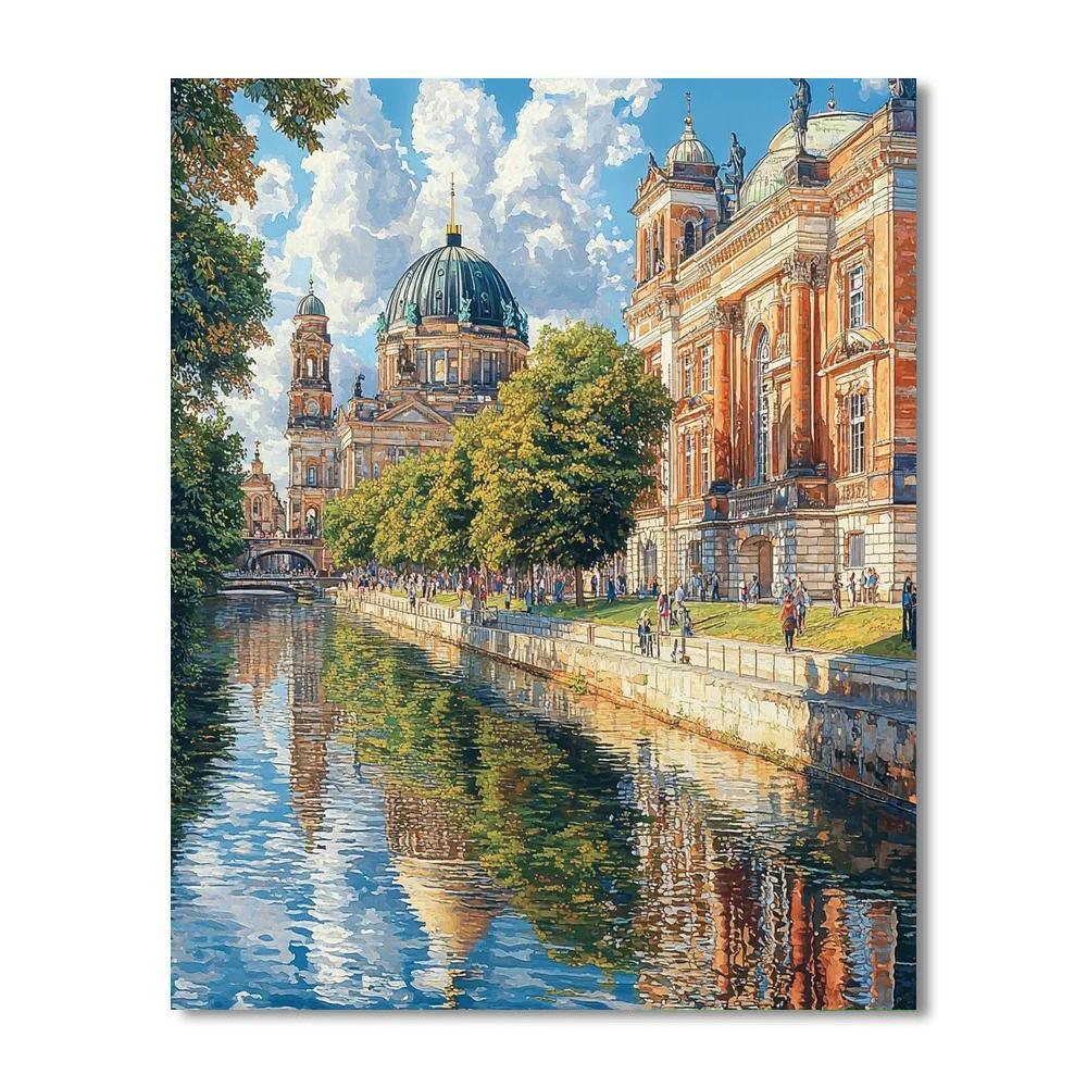 The Museumsinsel Painting Number Kit