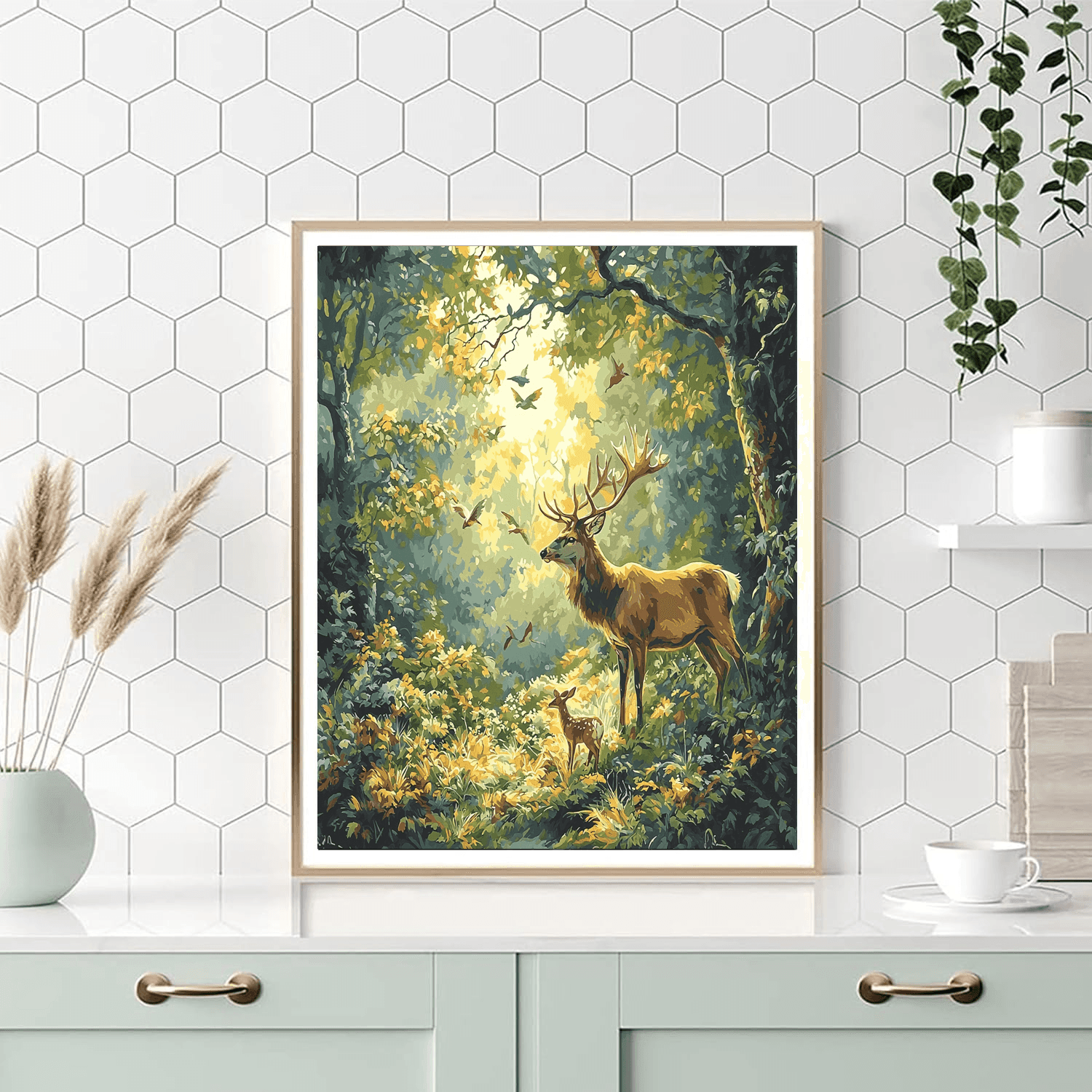 Robert Bateman Inspired Wild At Heart  Paint By Numbers