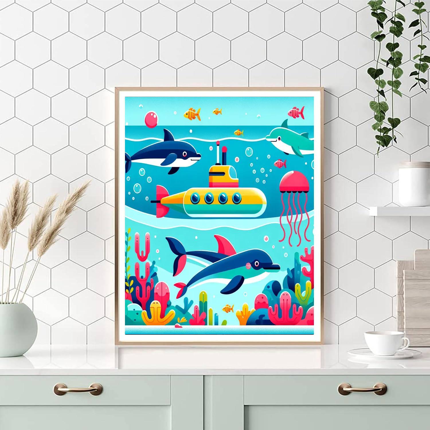 Ocean Odyssey Quest Numbered Painting Kits