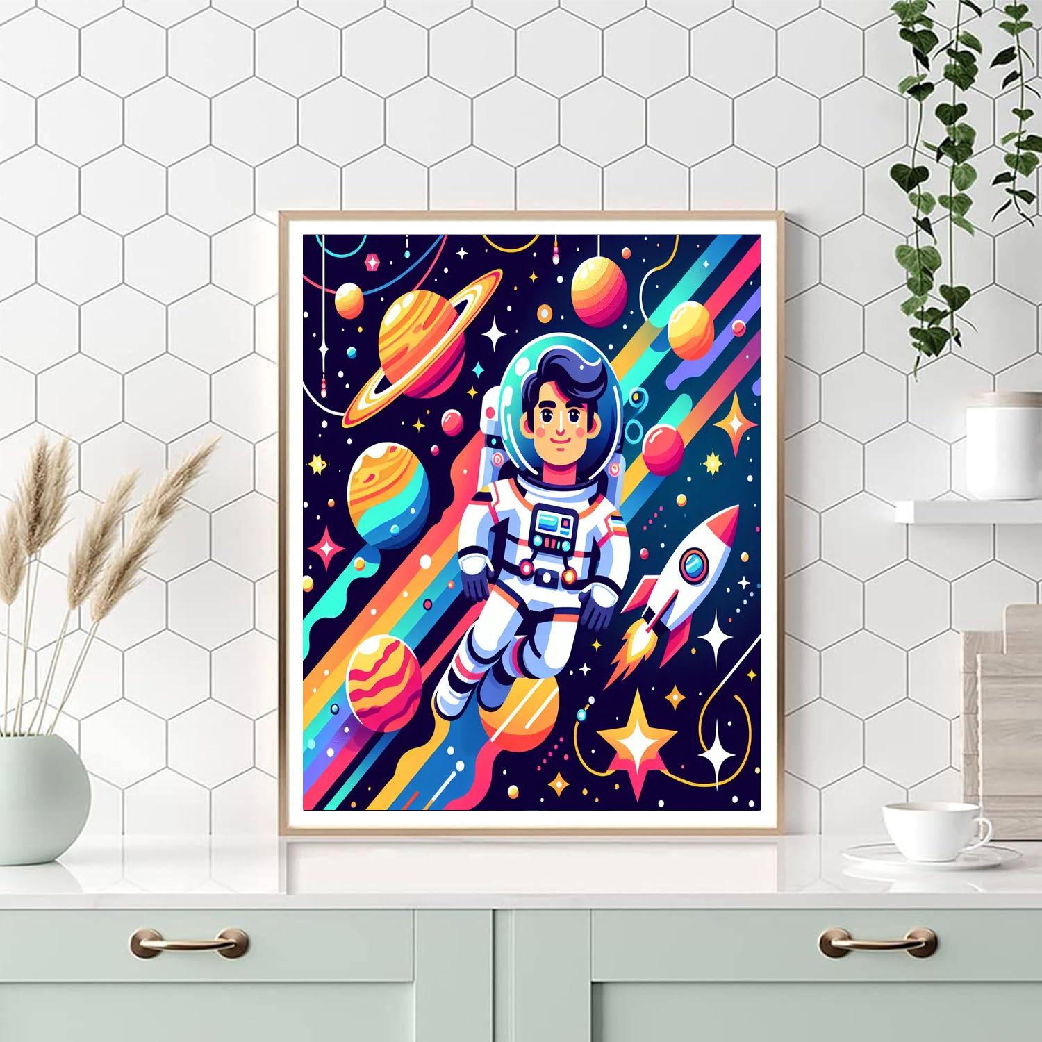 Splendid Space Numbered Painting Kits