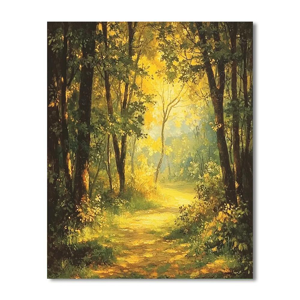Holman Hunt Inspired Holman Hunt's Golden Light  Number Painting
