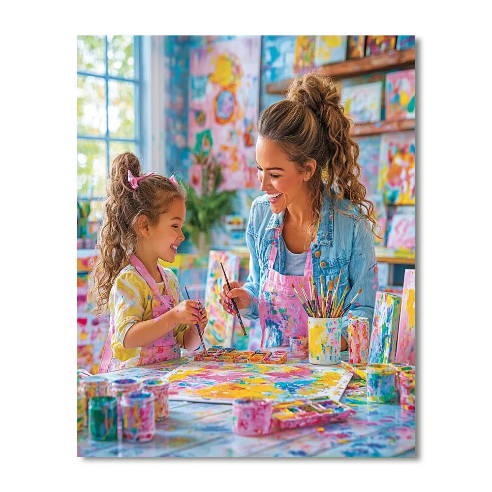 Love In Every Stroke DIY Paint By Numbers