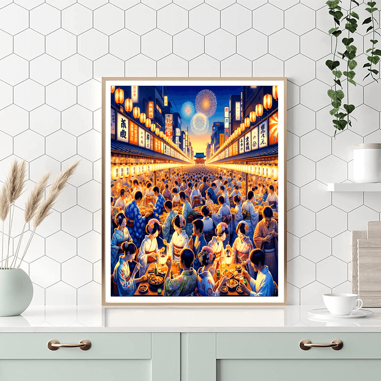 Tokyo Summer Festival Paint By Numbers Kits