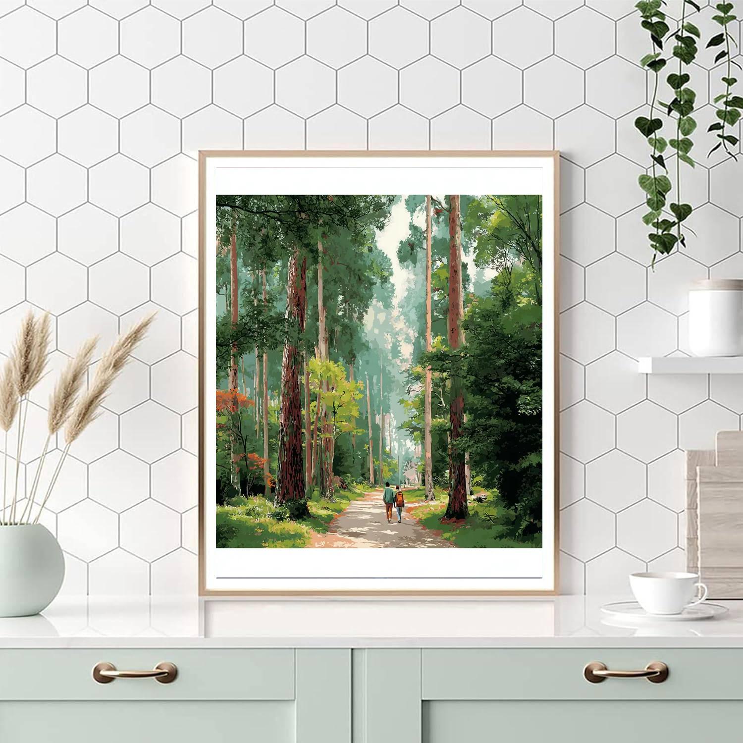 Guidance In The Forest Numbered Painting Kits