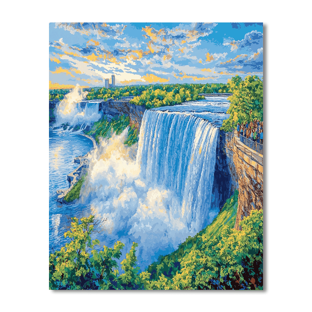 Niagara Falls State Park DIY Paint By Numbers