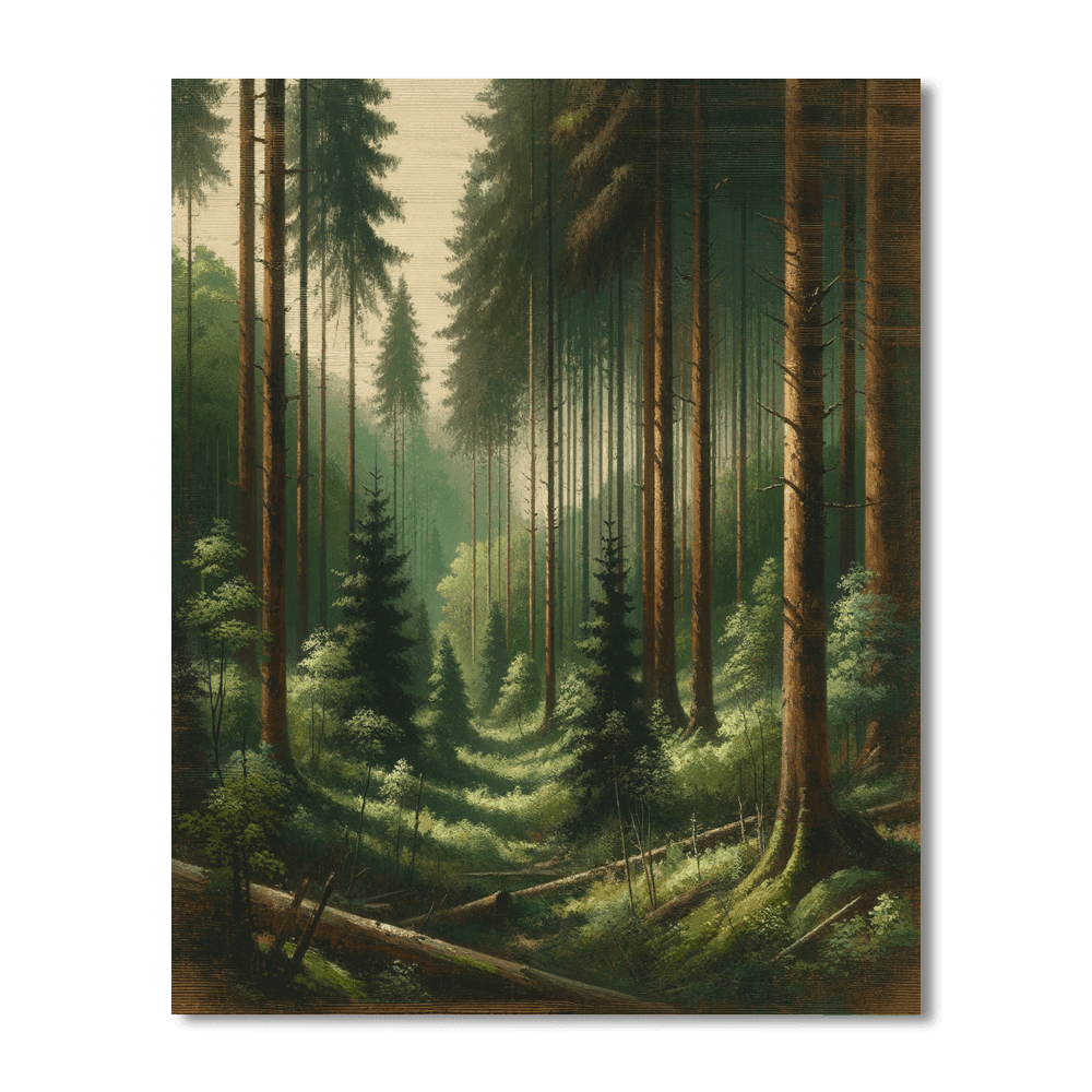 Whispering Wind In The Trees Paint By Number