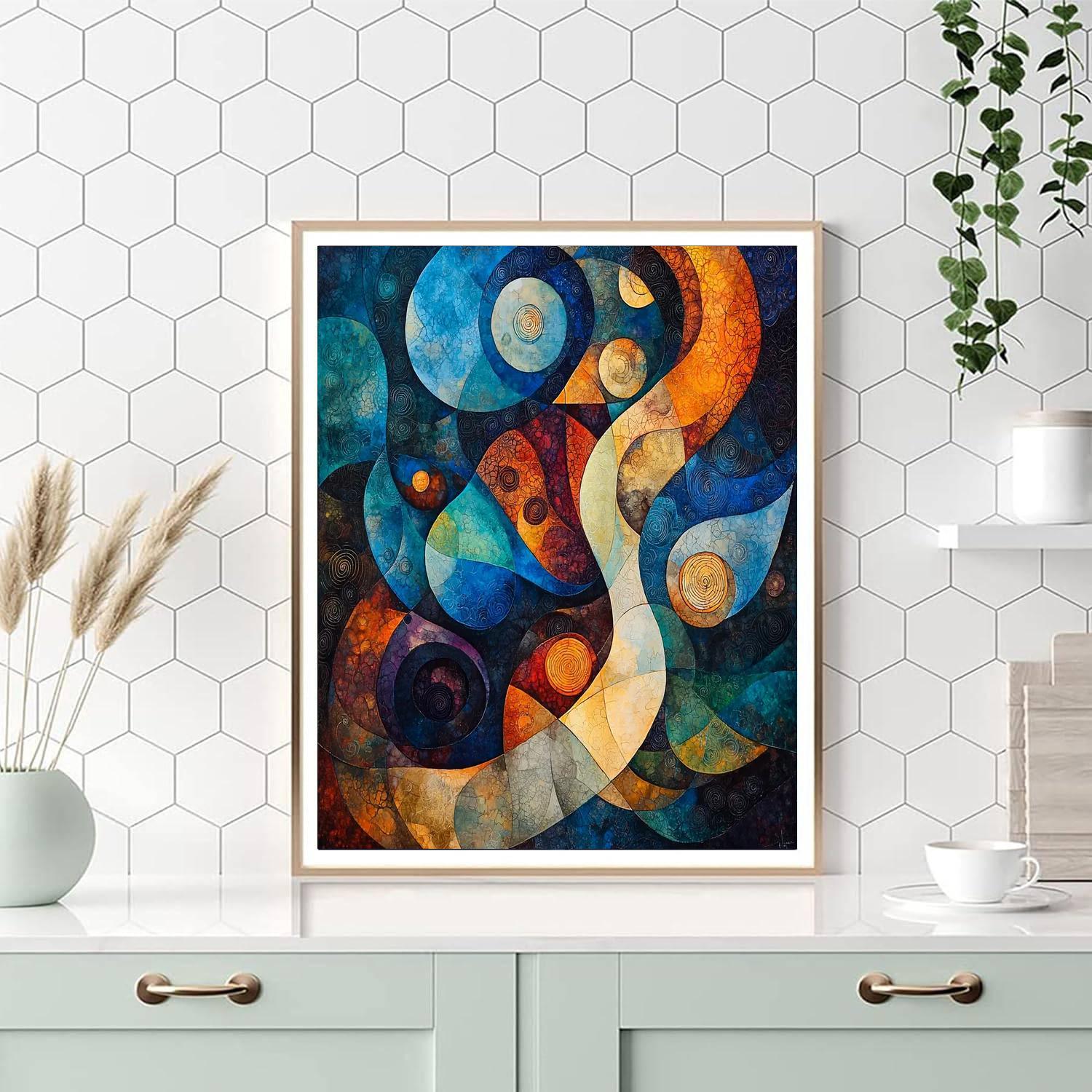 Max Ernst Inspired Subconscious Journeys  Painting Number Kit