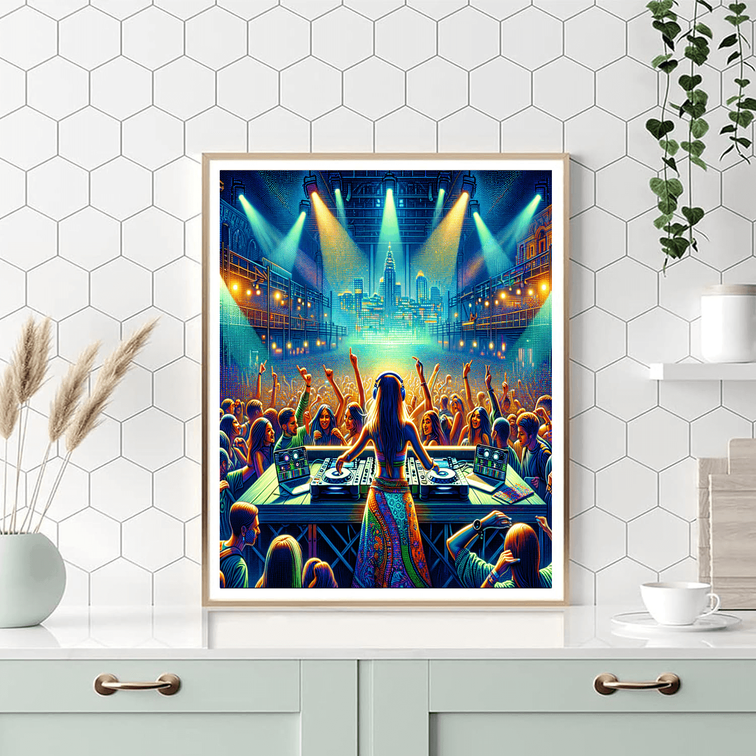 Amsterdam Dance Event - Netherlands DIY Paint By Numbers