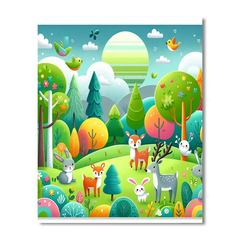 Forest Explorer Adventure Numbered Painting Kits