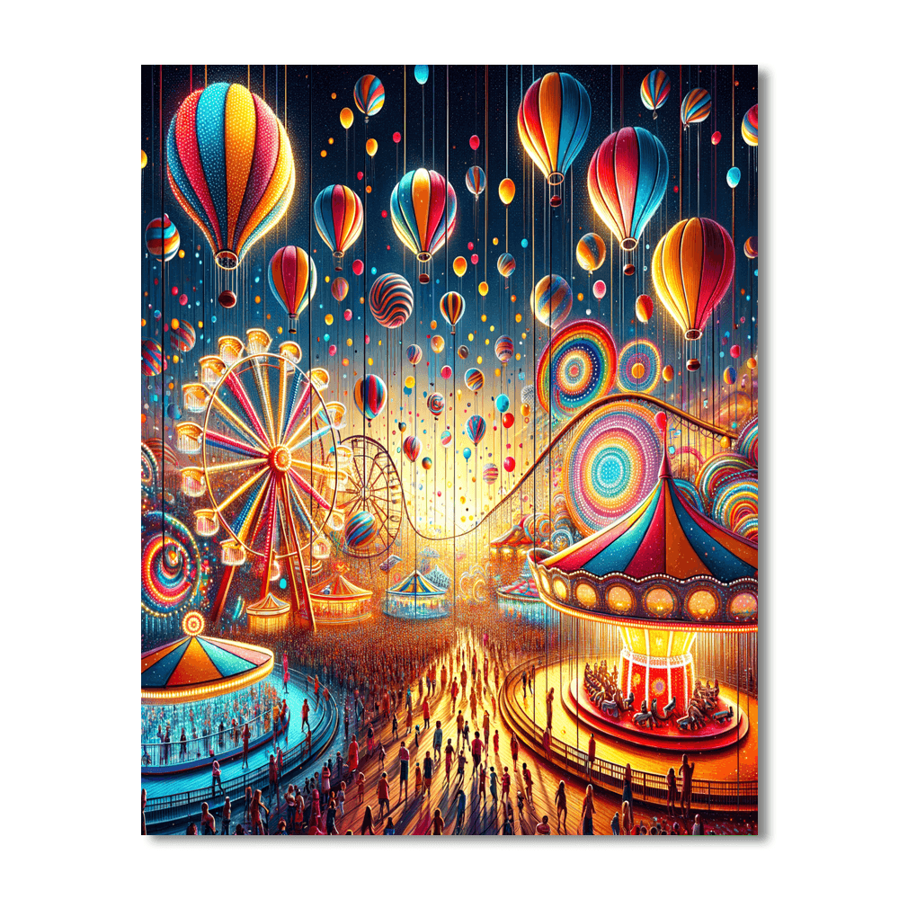 Mystical Carnival DIY Paint By Numbers