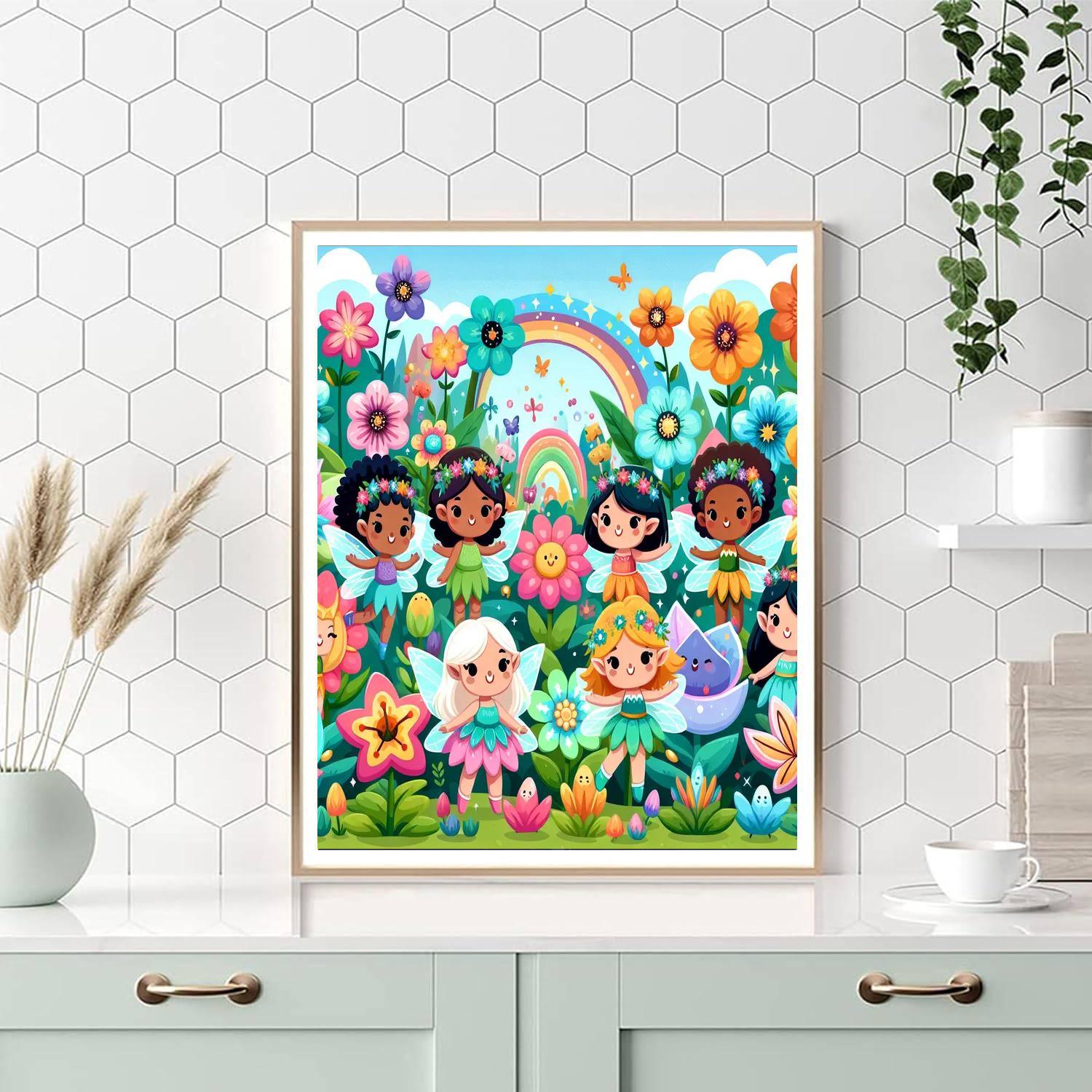 Mystical Garden Party Paint By Numbers Kits
