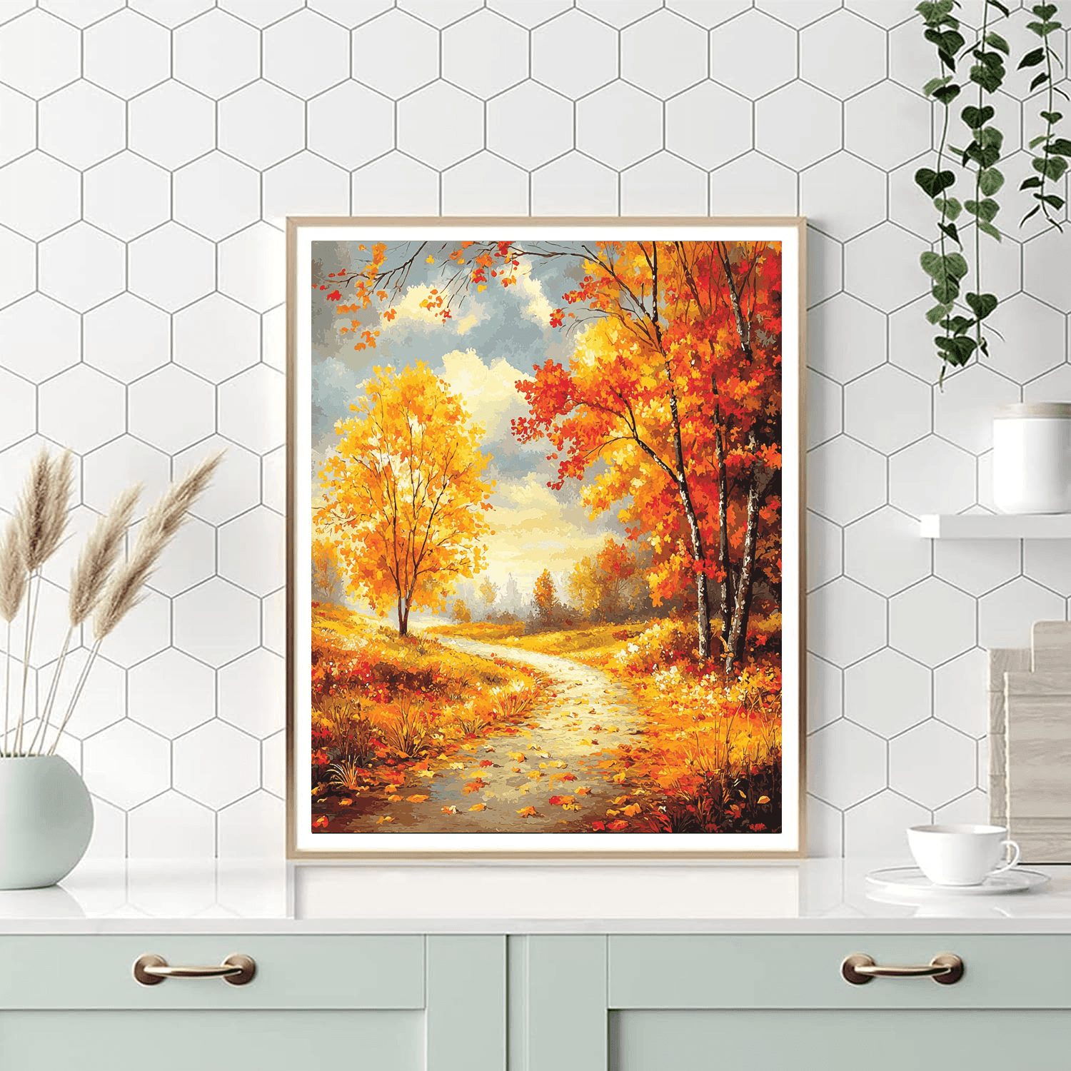 Constable Inspired A Walk Through Autumn  Painting By Numbers Kit