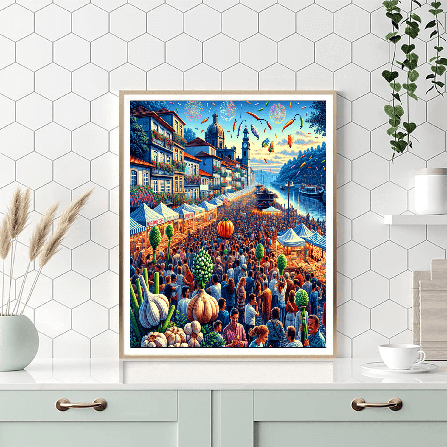 The Festa De São João DIY Paint By Numbers