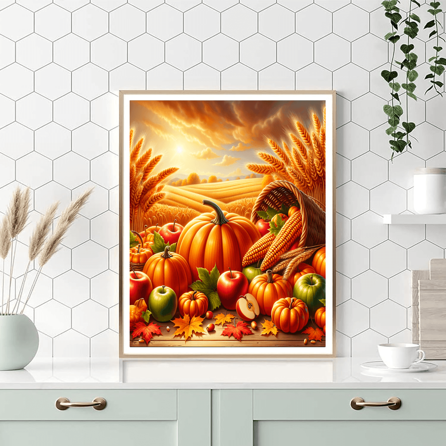 Harvest Festival Delight Paint By Numbers