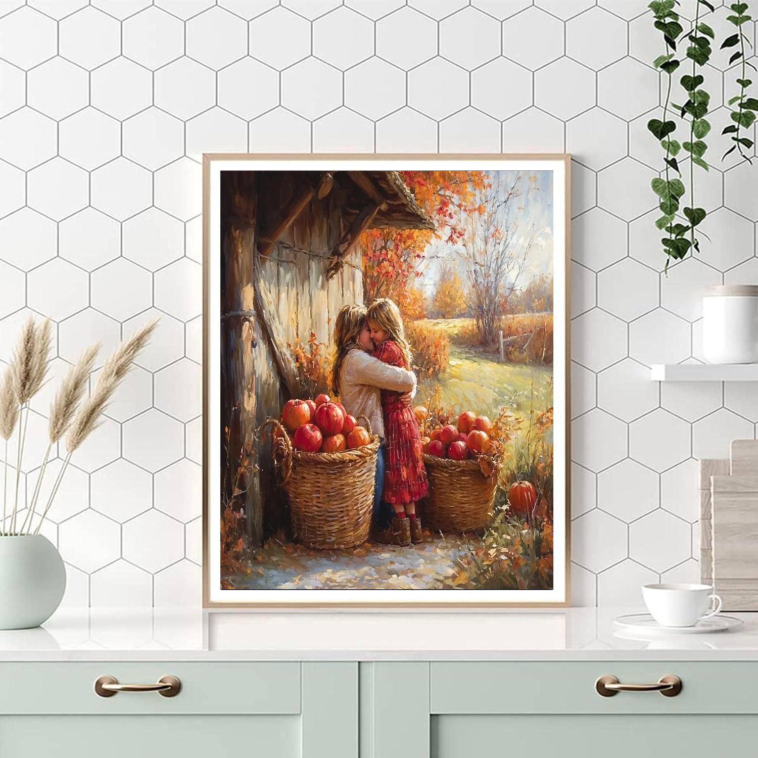 Harvest Of Hugs Numbered Painting Kits