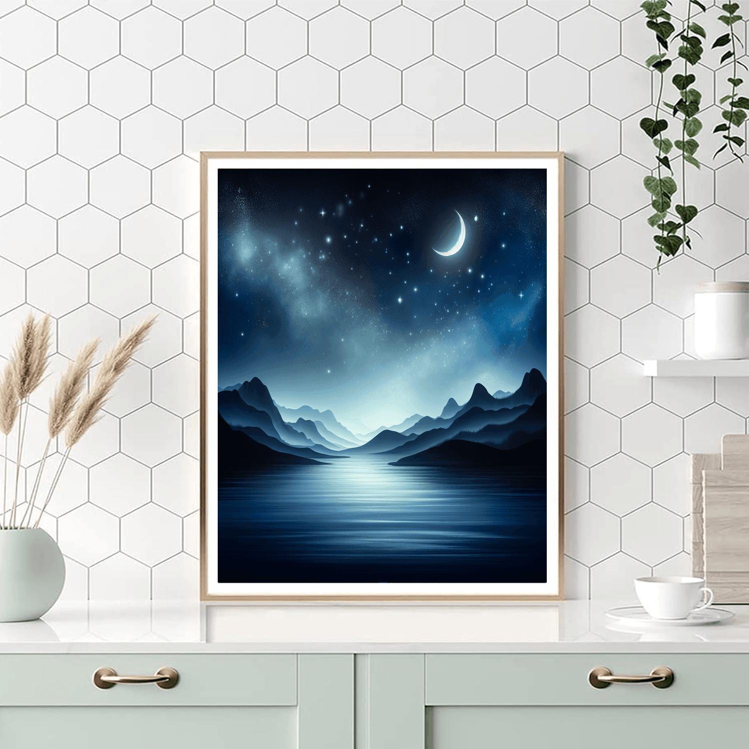 Starlit Nightscape Numbered Painting Kits