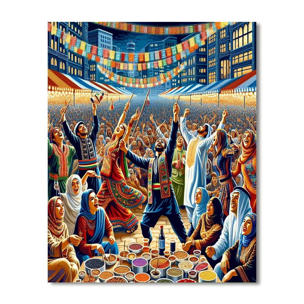 Cultural Diversity Festival - Australia Numbered Painting Kits