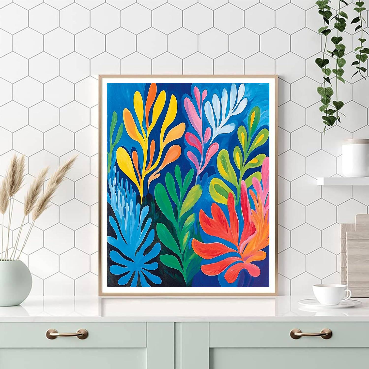 Henri Matisse Inspired Euphoric Echoes  Paint By Color