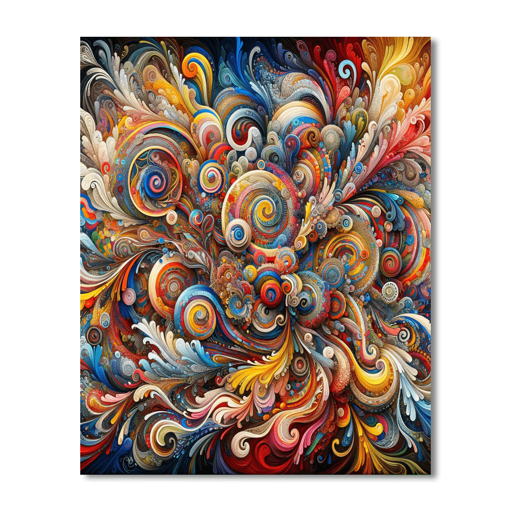 Colorful Bohemian Dreamscape Paint By Number