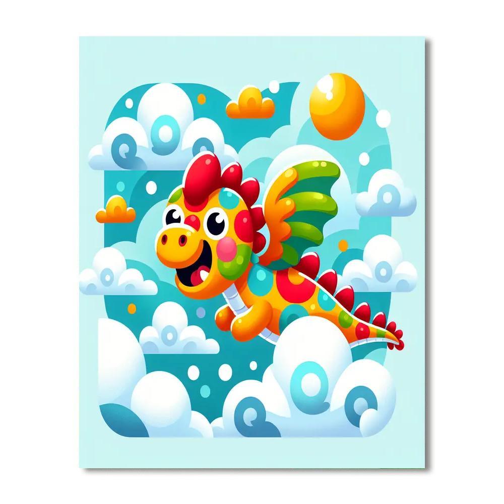 Adventure Dragon Paint By Number