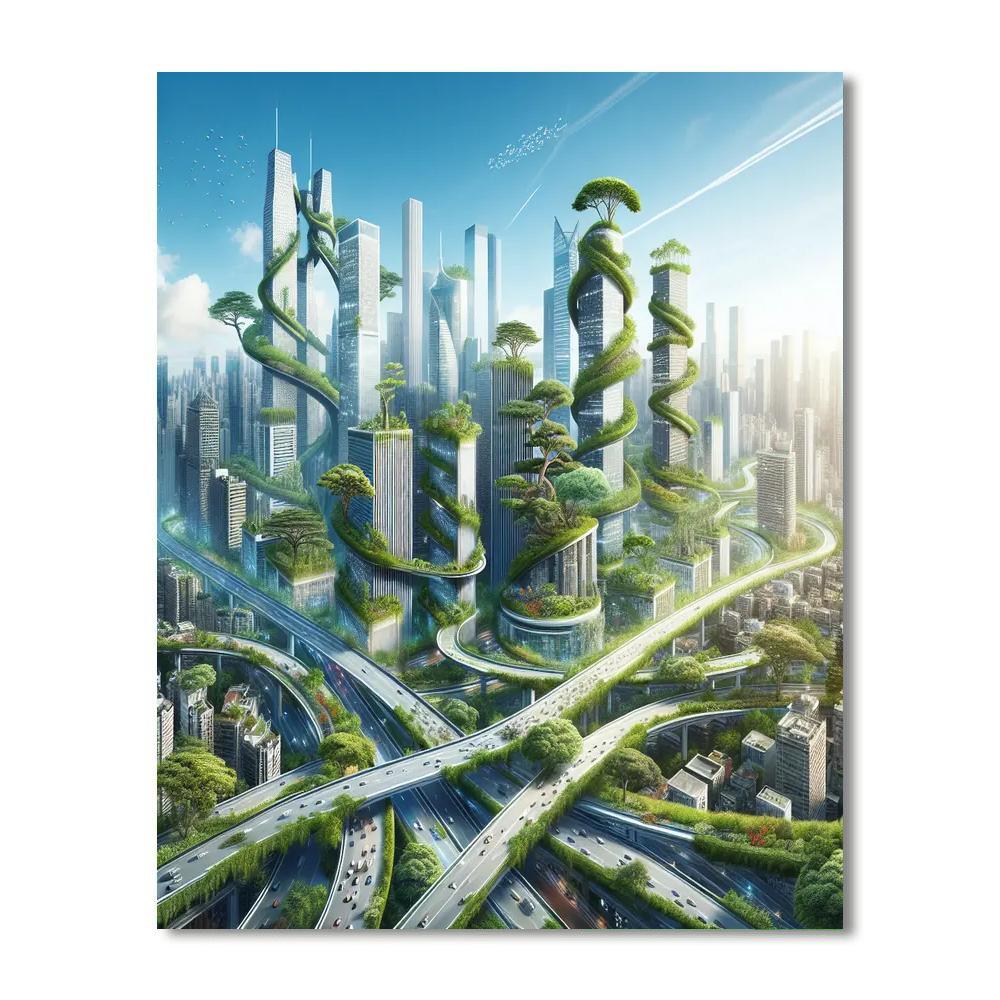 Urban Oasis Retreat Paint By Color