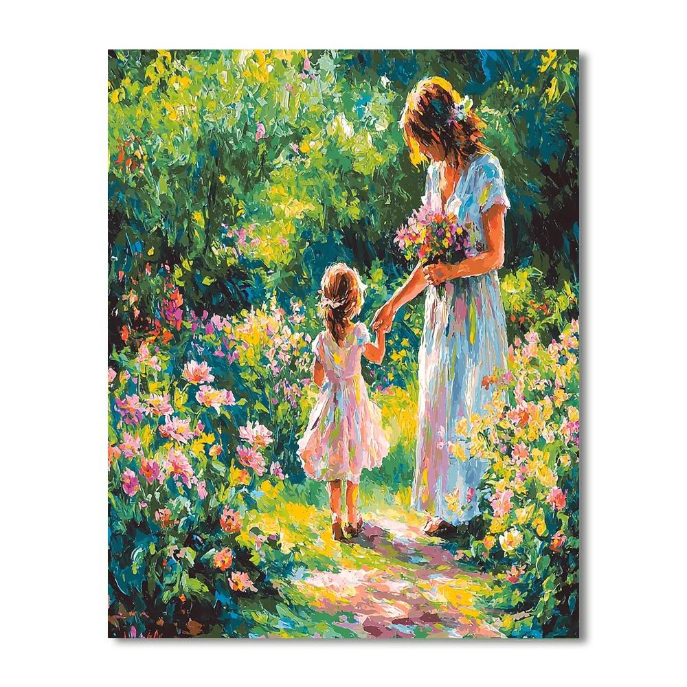 Tender Garden Stroll Paint By Numbers Kits