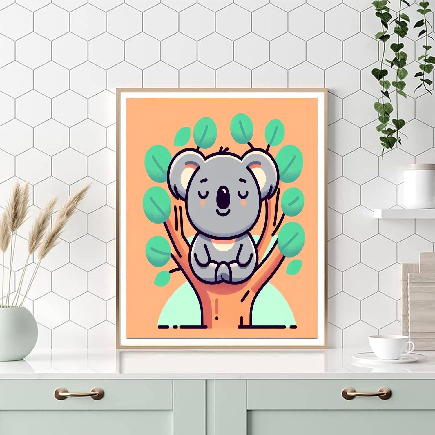Koala's Gumtree Playground Numbered Painting Kits