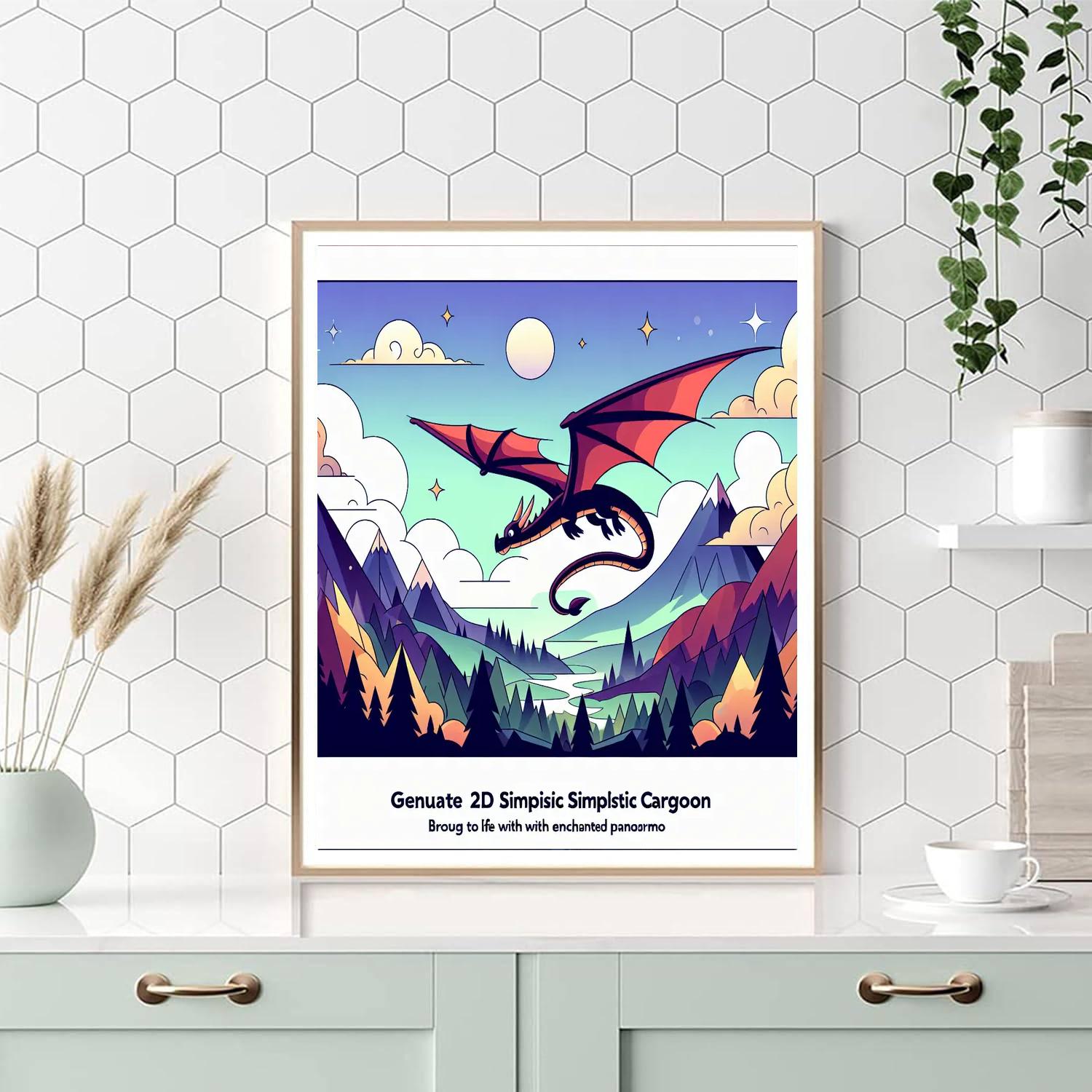 Mystical Dragon's Quest Numbered Painting Kits