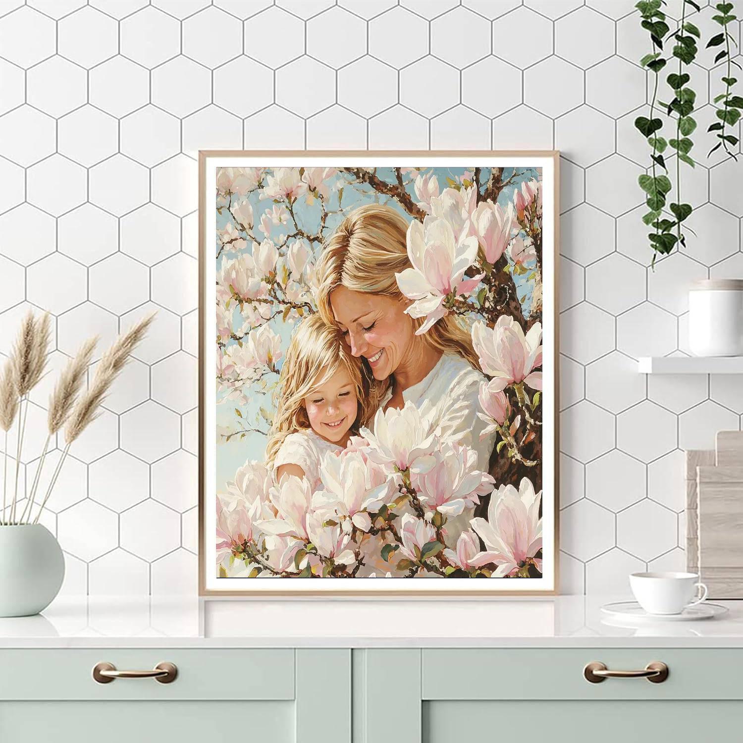 Blossoms Of Affection Paint By Number