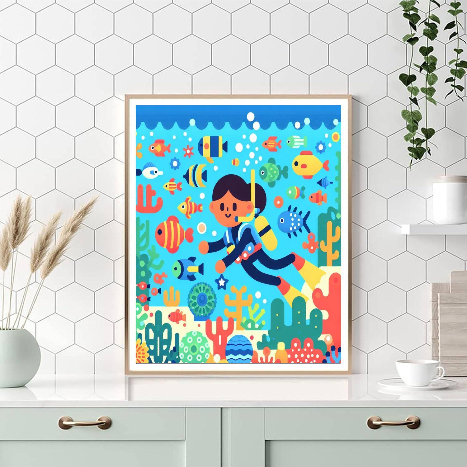 Oceanic Discovery Expedition Numbered Painting Kits